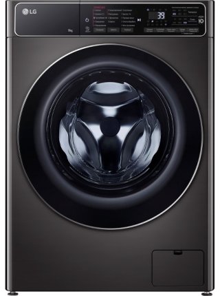 Стиральная машина LG F2T9FW9P 9 кг черный