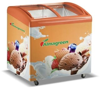 Морозильник Almagreen SC/SD 256 256 л оранжевый