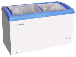 Морозильник Leadbros SCSD-338 338 л белый, синий