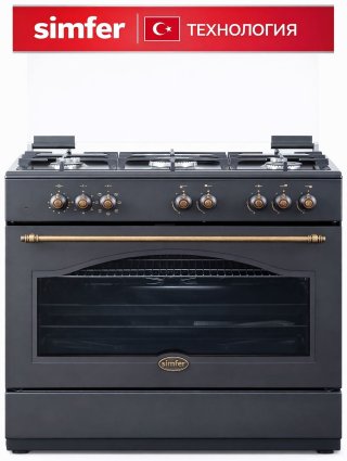 Кухонная плита Simfer F9507 YEWRSF черный