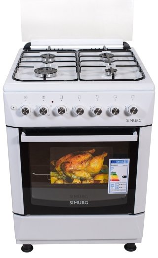 Кухонная плита SIMURG FK6406 GAZW белый