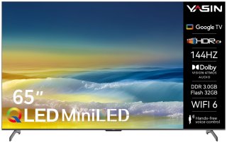 Телевизор Yasin 65M10 Pro 165 см черный