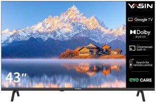 Телевизор Yasin 43G11 109 см черный
