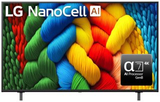 Телевизор LG 55NANO80A6B 140 см черный