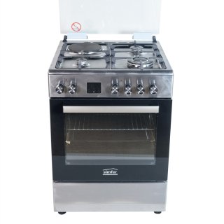 Кухонная плита Simfer FS653G1HPI стальной