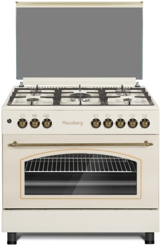 Кухонная плита Hausberg HC-9625BJ бежевый