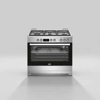Кухонная плита Simfer 9507SELWGH серый