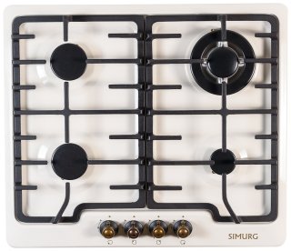 Газовая варочная поверхность SIMURG S 6400 R Rus бежевый