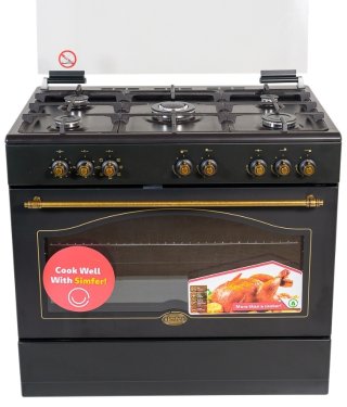 Кухонная плита Simfer F9507 YEWRS черный