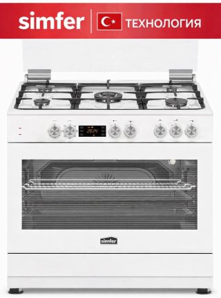 Кухонная плита Simfer F9507 SEWGW белый
