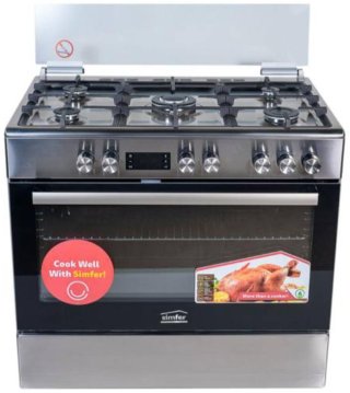 Кухонная плита Simfer F 9507 SEWGHF серый