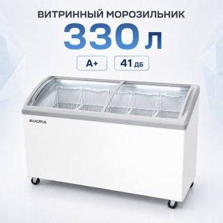 Морозильник Aucma SD-330 330 л белый