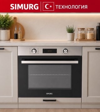 Духовой шкаф SIMURG SG 627 IX серебристый