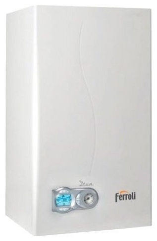 Газовый котел Ferroli Fortuna HF24 с дымоходом